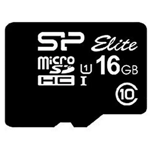 MicroSD Mälikaart koos Adapteriga Silicon Power Elite 16 GB