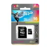MicroSD Mälikaart koos Adapteriga Silicon Power Elite 16 GB