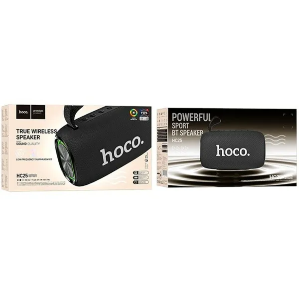 Portable Bluetooth Speakers Hoco HC25 Radiante Black 20 W