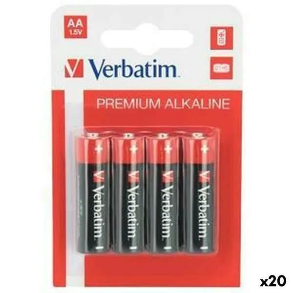 Alkaliparistot Verbatim LR06 1,5 V (20 osaa)