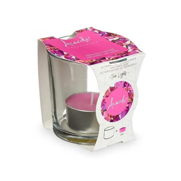Aromātiska svece Acorde Tealight Orhideja (12 gb.)