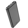 Powerbank Hoco J100 black Melns 10000 mAh