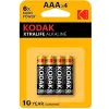 Batteries Kodak Xtralife LR03 AAA 4 Pieces (10 Units)