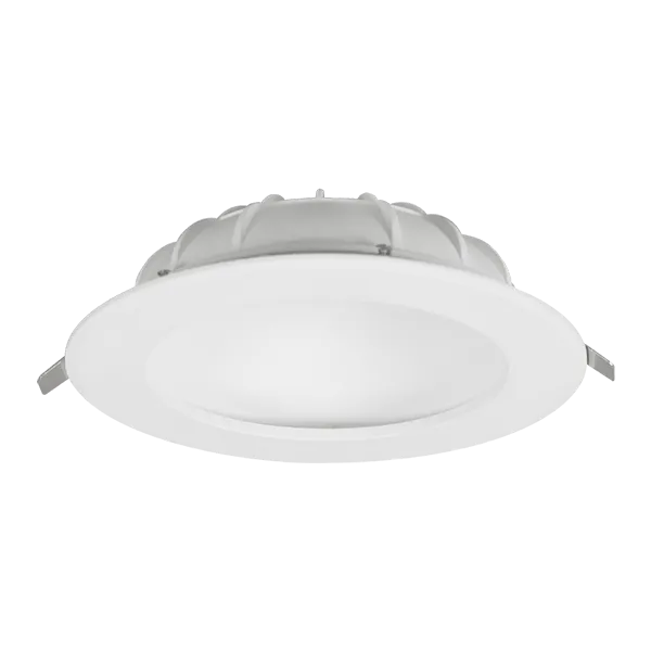 Netiesioginis LED įleidžiamas šviestuvas 12 W 230 V 4000 K D150 mm