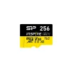 Micro SD Memory Card with Adaptor Silicon Power SP256GBSTXLA2V1NSP 256 GB