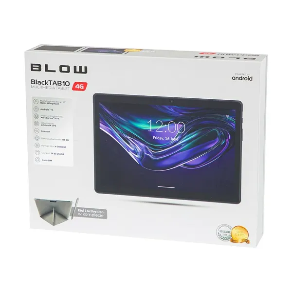 Planšetė Blow BlackTAB10 10,1" MediaTek MT8788 4 GB RAM 128 GB Juoda