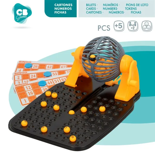 Bingo CB Games Kartonas Plastmasinis (6 vnt.)
