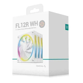 Kastventilaator DEEPCOOL R-FL12R-WHAPN3-G Ø 12 cm