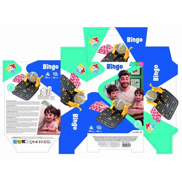 Bingo CB Games Kartonas Plastmasinis (6 vnt.)