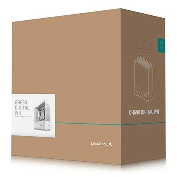 Блок полубашня ATX Galileo DEEPCOOL R-CH690-WHNNA0D-G-1 Белый