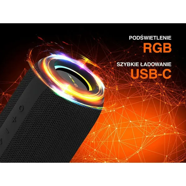 Nešiojamos Bluetooth garso kolonėlės Tracer XtremeBeat TWS Juoda 15 W
