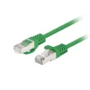 Жесткий сетевой кабель UTP кат. 6 Lanberg PCF6-20CC-0100-G