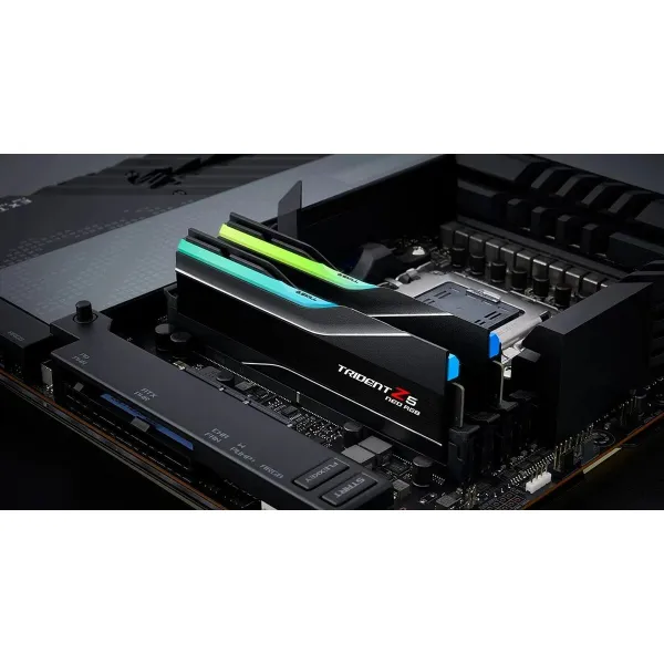 RAM Memory GSKILL Trident Z5 Neo RGB F5-6000J2636H32GX2-TZ5NR 64 GB DDR5 6000 MHz