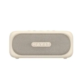 Nešiojamos Bluetooth garso kolonėlės Havit SK905BT beige Rusvai gelsva