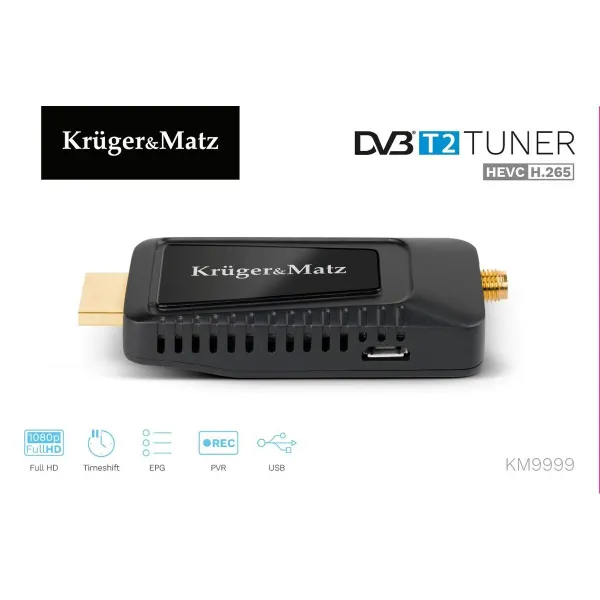 Satelītuztvērējs Kruger & Matz KM9999