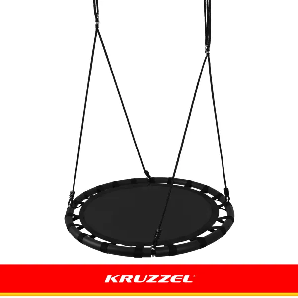 Stork's nest swing 100 cm black
