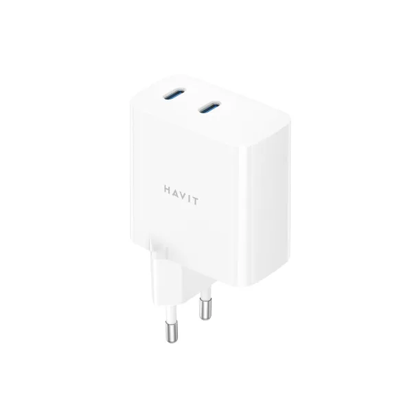 Сетевое зарядное устройство Havit UC45 EU Белый 45 W