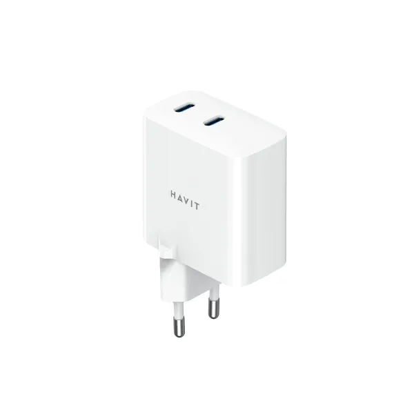 Сетевое зарядное устройство Havit UC45 EU Белый 45 W