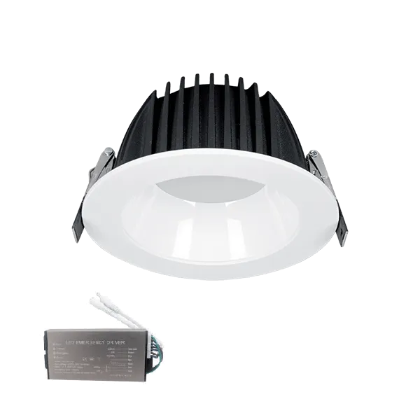 LED Įleidžiamas šviestuvas SMD 25W 230V 4000K baltas + avarinis rinkinys