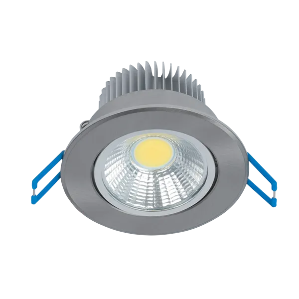 LSLCOB LED-KOHDEVALO 7W 4000K-4300K 230V SATIININIKKELI