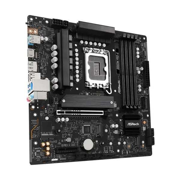 Pagrindinė plokštė ASRock B860M Pro-A Intel B860 LGA 1851