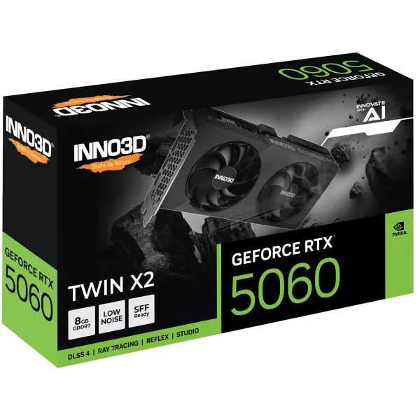 Vaizdo korta INNO3D N50602-08D7-195071N 8 GB GDDR7