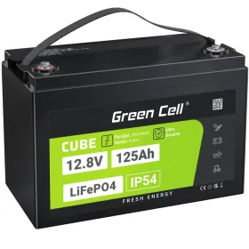 Аккумулятор для Система бесперебойного питания Green Cell LFPGC12V125AH 1600 wh 125 ah