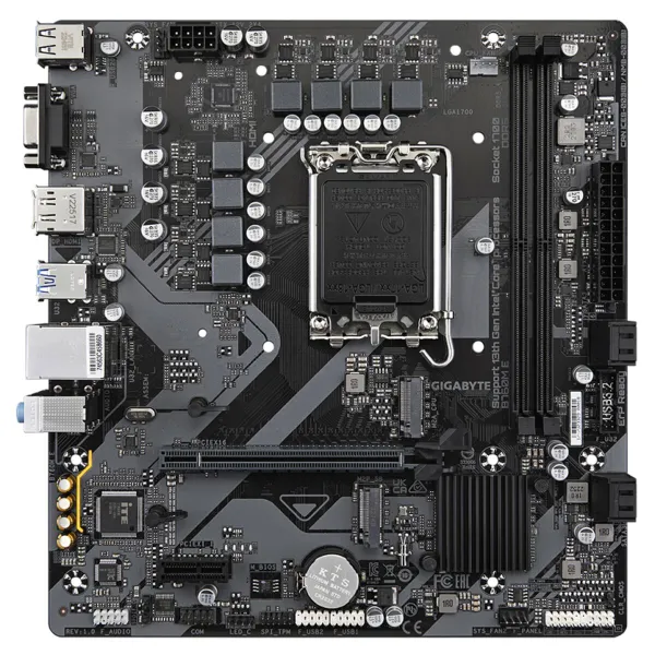 Материнская плата Gigabyte B760M E Intel B760 LGA 1700