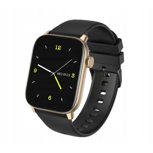 Išmanusis laikrodis Oromed ORO SMART FIT 6 Juoda Auksinis 1,69"