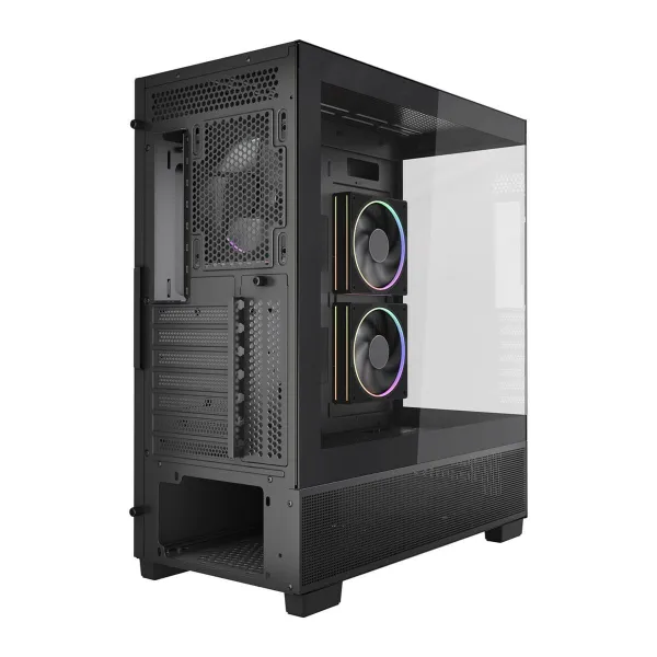 ATX pusiau bokšto tipo korpusas GEMBIRD CCC-FC-X550 Juoda