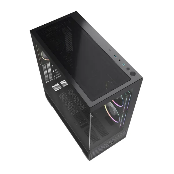 ATX pusiau bokšto tipo korpusas GEMBIRD CCC-FC-X550 Juoda