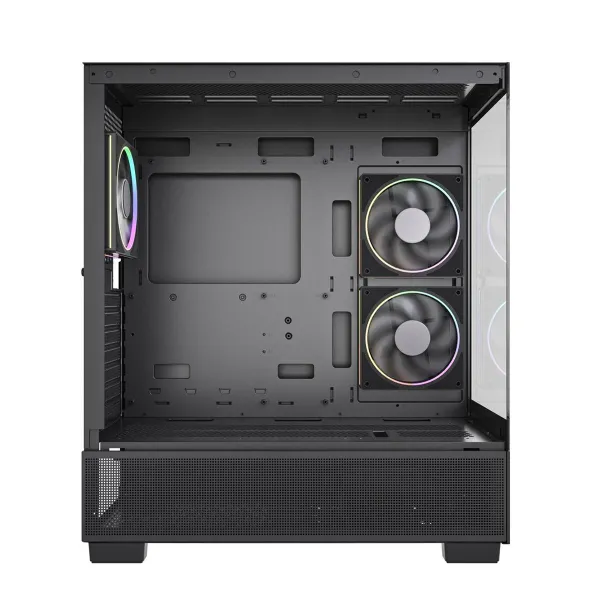 ATX pusiau bokšto tipo korpusas GEMBIRD CCC-FC-X550 Juoda