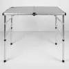 Folding Table Aktive Camping Grey 90 x 70 x 60 cm (2 Units)