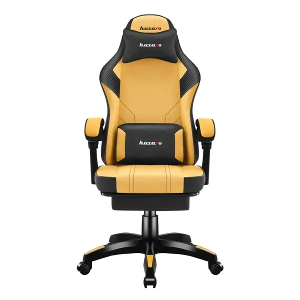 Žaidimų kėdė Huzaro HZ-FORCE 3.7 YELLOW Geltona Juoda