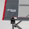 Folding Table Aktive Camping Grey 62 x 50 x 50 cm (2 Units)