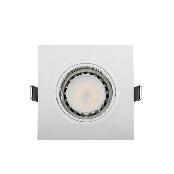 LED plastmassist ruudukujuline kohtvalgusti PAR 16 5.5W 4000-4300K valge