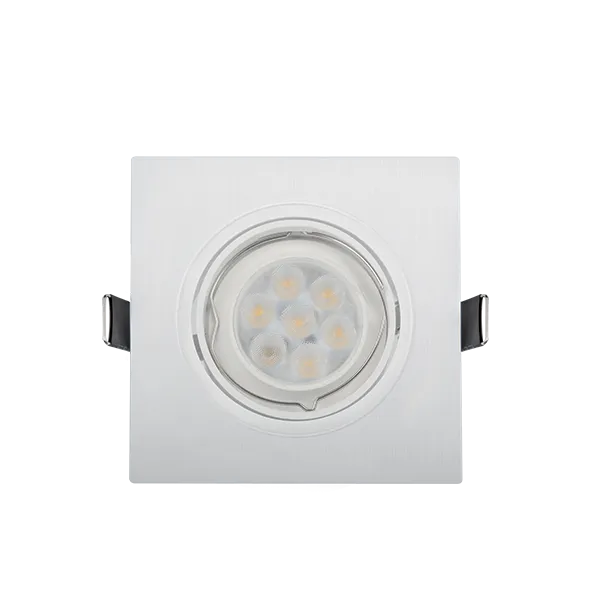 LED plastmassist ruudukujuline kohtvalgusti suure võimsusega 6W 2700-3000K valge