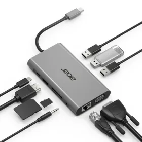 USB-jaotur Acer HP.DSCAB.002 Hõbedane