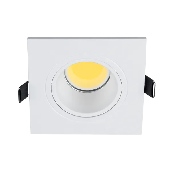 LED-muovinen neliönmuotoinen kohdevalo COB 7W 2700-3000K valkoinen