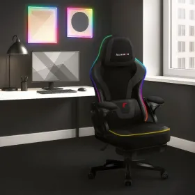 Pelituoli Huzaro HZ-FORCE 4.6 RGB BLACK MESH