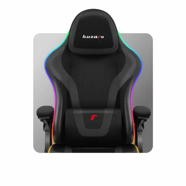 Žaidimų kėdė Huzaro HZ-FORCE 4.6 RGB BLACK MESH