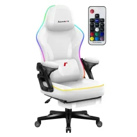 Pelituoli Huzaro HZ-FORCE 4.6 RGB WHITE MESH