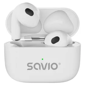 Langattomat kuulokkeet Savio TWS-01PRO Valkoinen