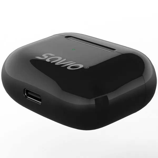 Juhtmevabad Kõrvaklapid Savio TWS-02 PRO Must black
