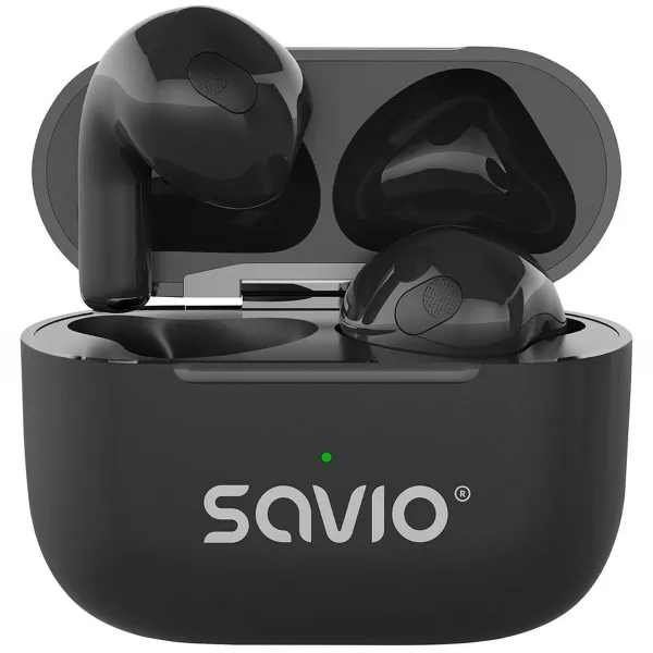 Juhtmevabad Kõrvaklapid Savio TWS-02 PRO Must black
