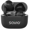 Juhtmevabad Kõrvaklapid Savio TWS-02 PRO Must black
