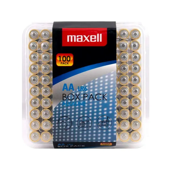 Baterijas Maxell MAXELL LR6 100PK BOX 1,5 V