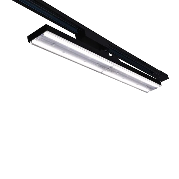 Sliežu apgaismojums B60 4 līniju 42W 60° CCT melns