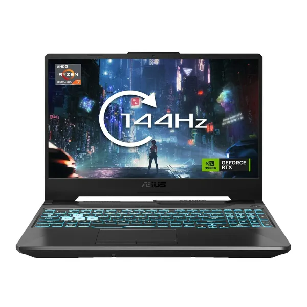 Nešiojamas kompiuteris Asus 90NR0JV7-M006Y0 15,6" AMD RYZEN™ 7 7435HS 16 GB RAM 512 GB SSD NVIDIA GeForce RTX 3050 (Naudoti A+)