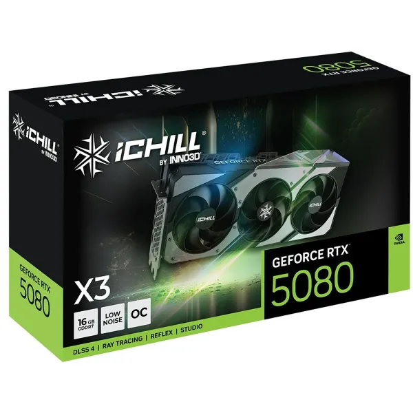 Graphics card INNO3D C50803-16D7X-176069H GEFORCE RTX 5080 16 GB
